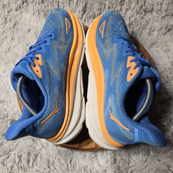 Hoka One One Clifton 9 Mens Size 11.5D (Med) Coastal Sky/All Aboard 1127895 - Picture 3 of 12